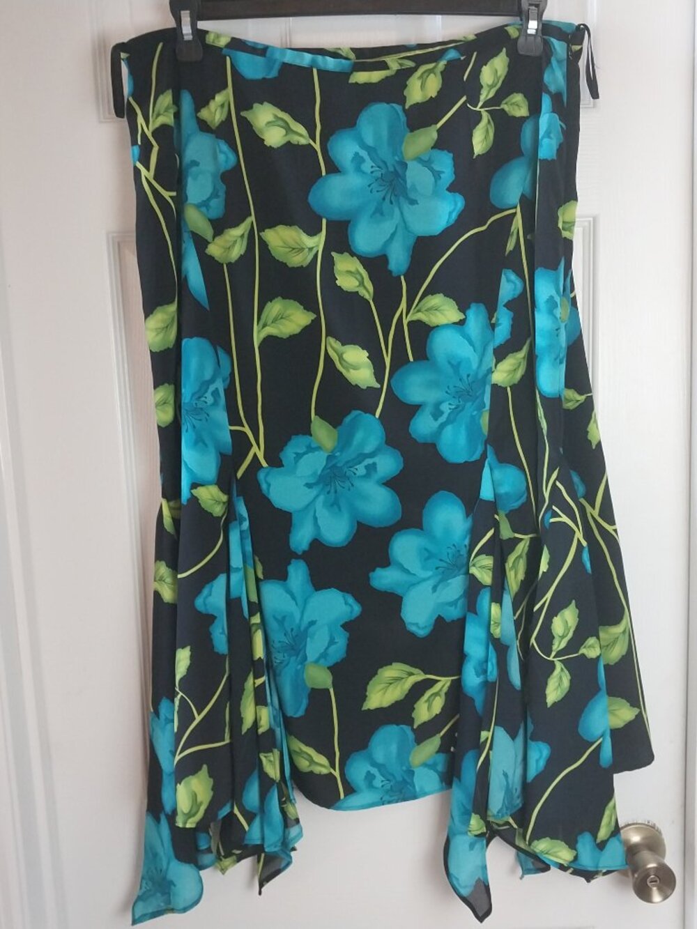 Vintage Roman's  Asymmetrical Midi Skirt